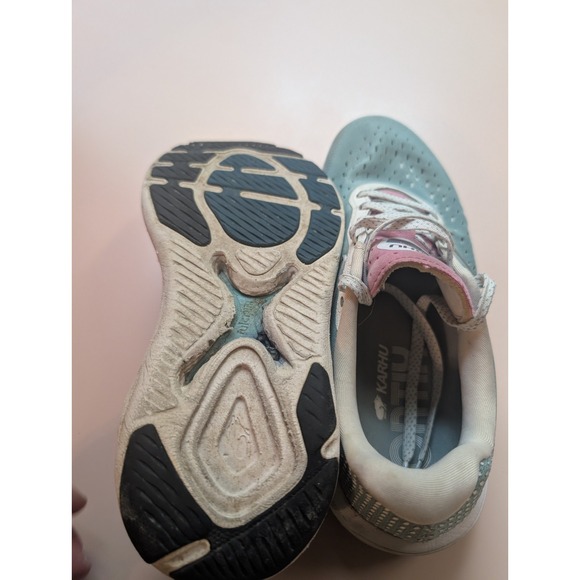 Karhu Ikoni Ortix 2.0 Hivo Women's Size 8.5 Running Shoes Turquoise Pink‎ White - Picture 7 of 7